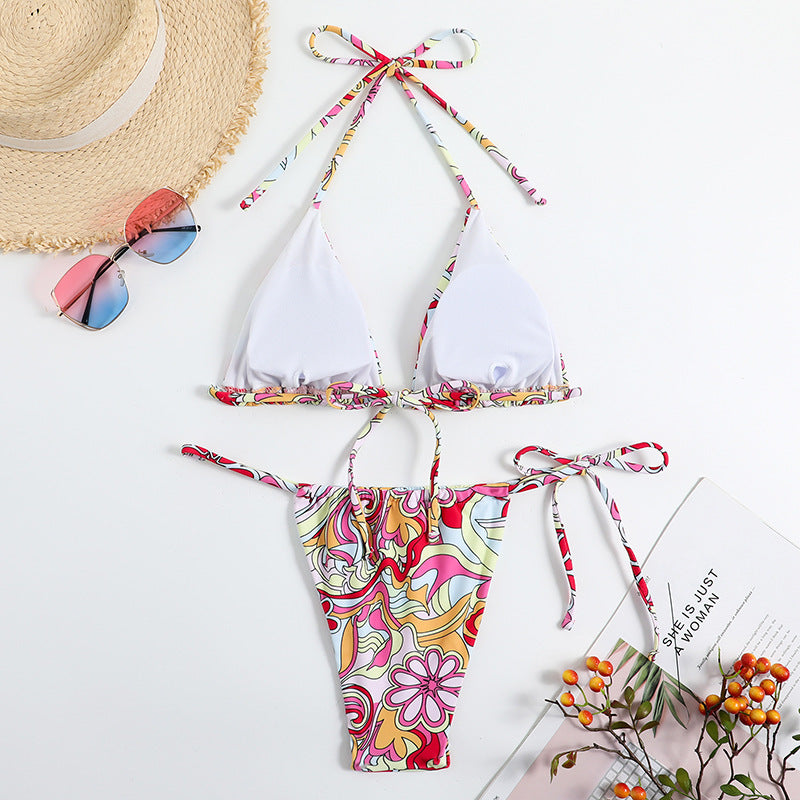 Chapel Hanging Neck Swimsuit