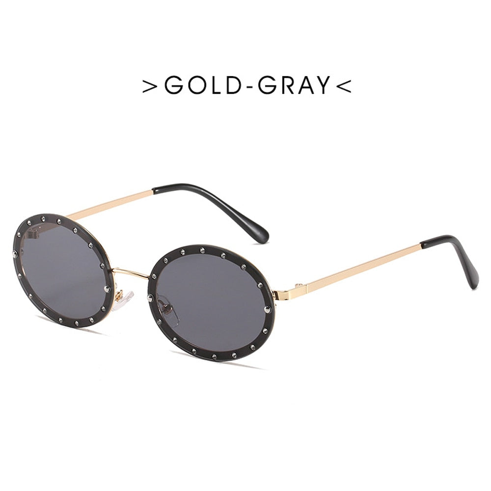 Luxury Oval Sunglasses