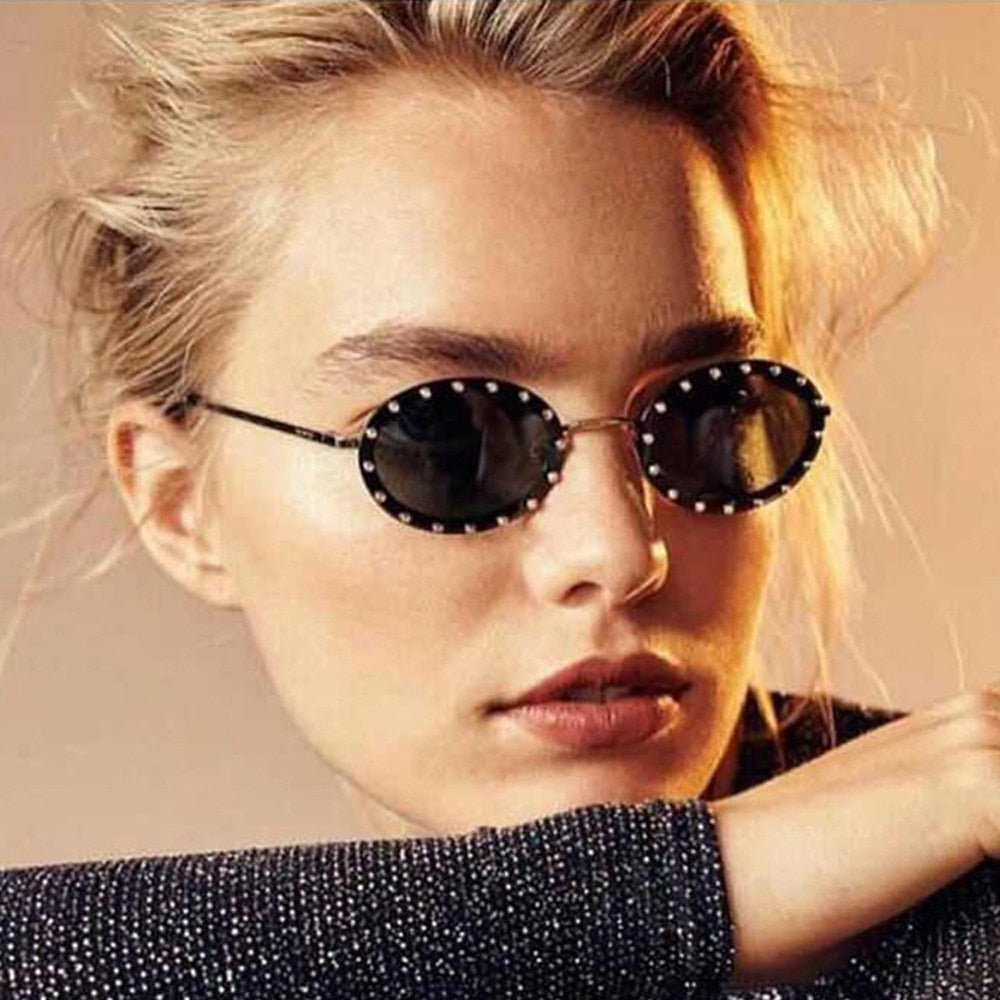 Luxury Oval Sunglasses