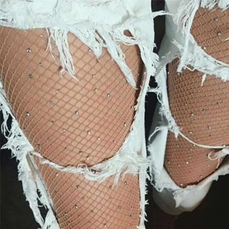 Summer Fishnet Diamond Pantyhose