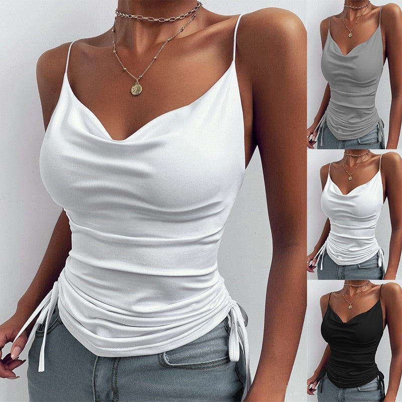 SLIM SLEEVELESS TOP