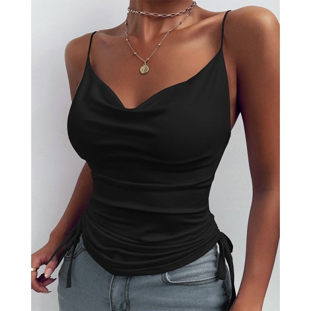 SLIM SLEEVELESS TOP