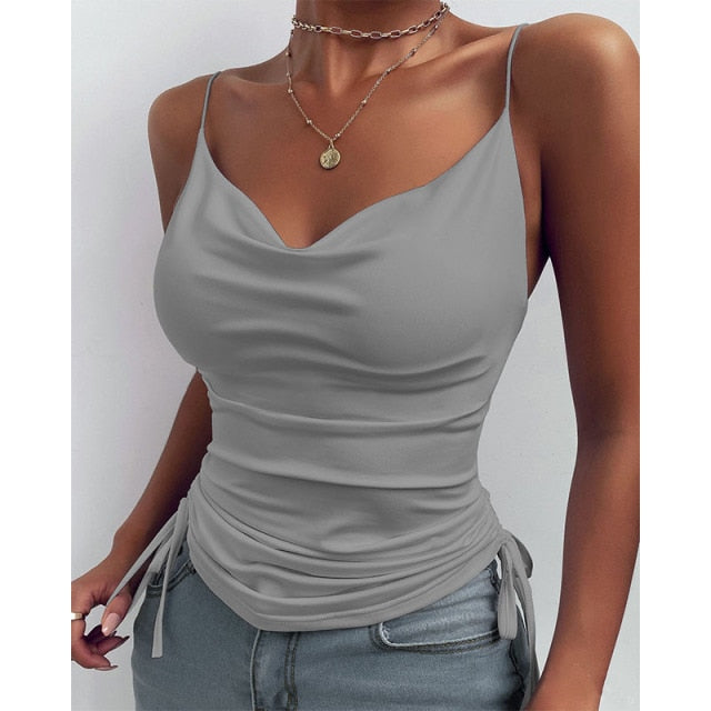 SLIM SLEEVELESS TOP